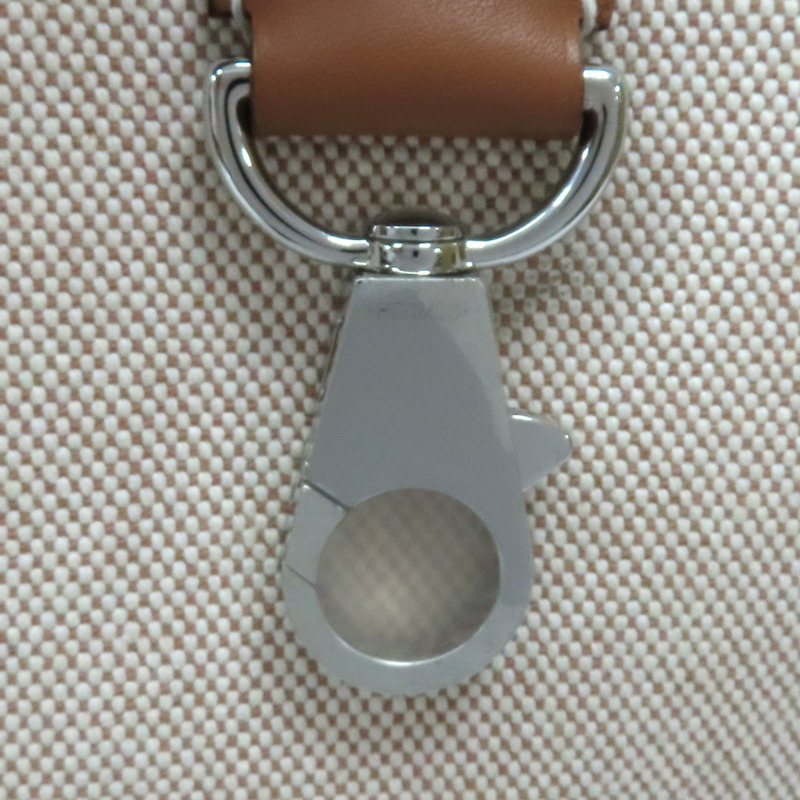 金棕色 Swift牛皮 米色 帆布 Arcon 肩背包 W刻 銀扣【HERMES 愛馬仕】 H084853CKAA-14