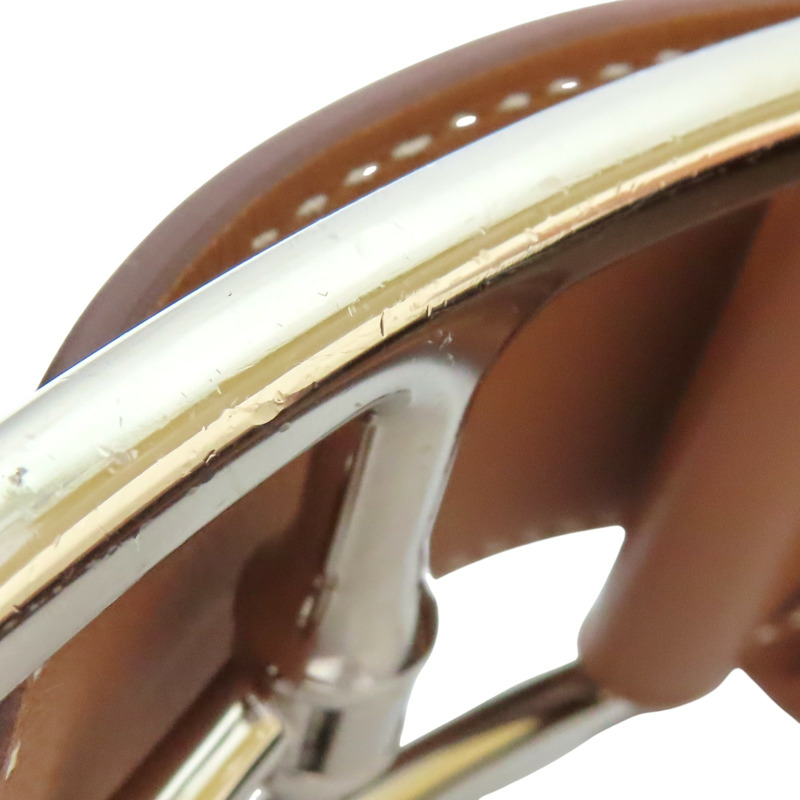 金棕色 Swift牛皮 米色 帆布 Arcon 肩背包 W刻 銀扣【HERMES 愛馬仕】 H084853CKAA-16