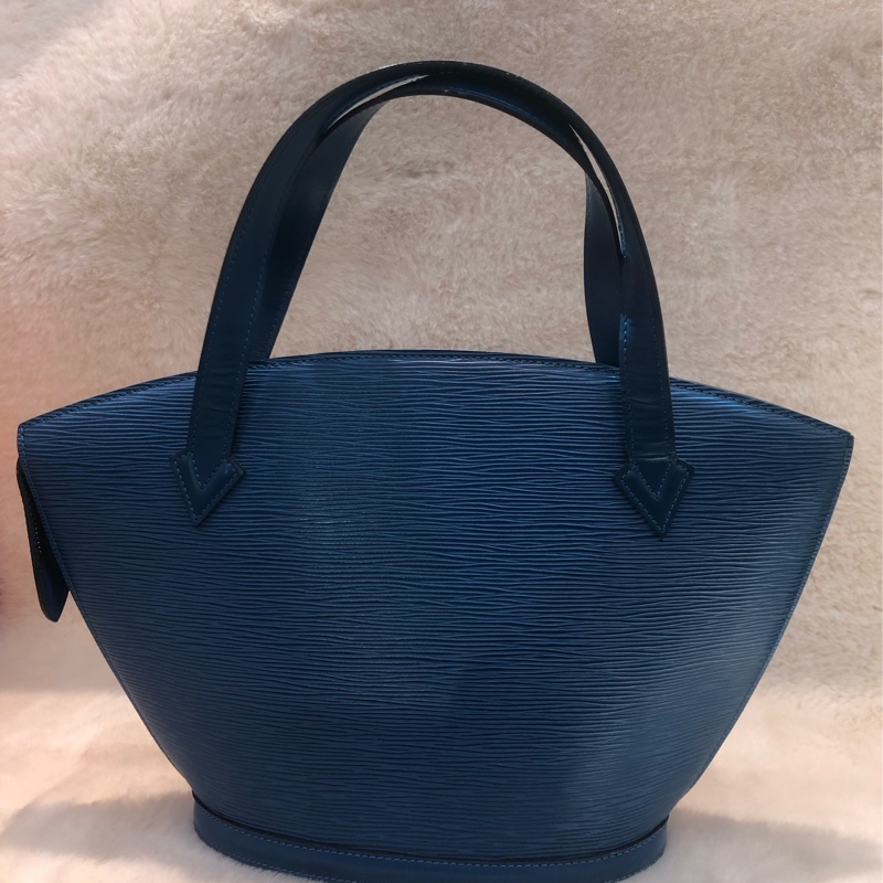 LV EPI 藍色手挽包 XA462-2