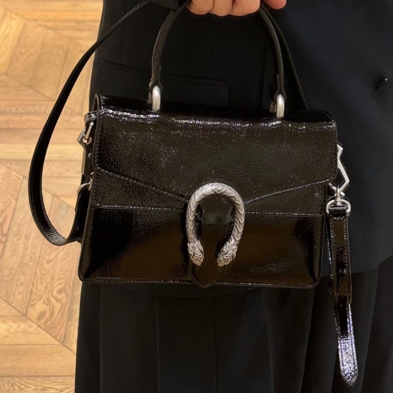 Gucci Dionysus系列小號手提包 22x16x8   98新配件塵袋-0