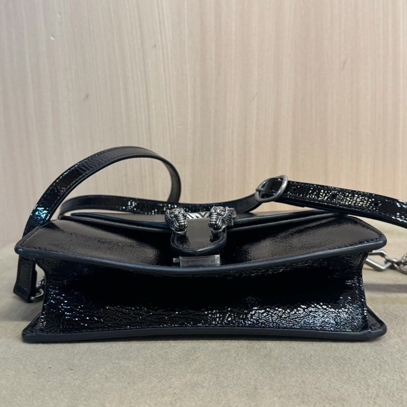 Gucci Dionysus系列小號手提包 22x16x8 98新配件塵袋-4