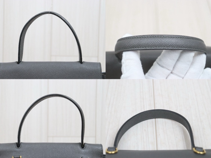 Celine belt nano 深灰色鯰魚包-4