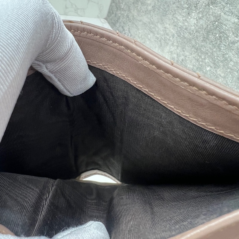 香緹國際精品 850 Gucci 馬蒙短夾#藕粉色-7