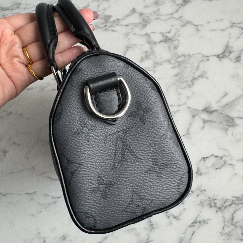 LV MM45947黑花紋keepall xs 絕版買不到了🥹-3