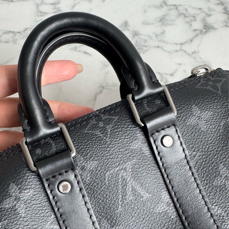LV MM45947黑花紋keepall xs 絕版買不到了🥹-10