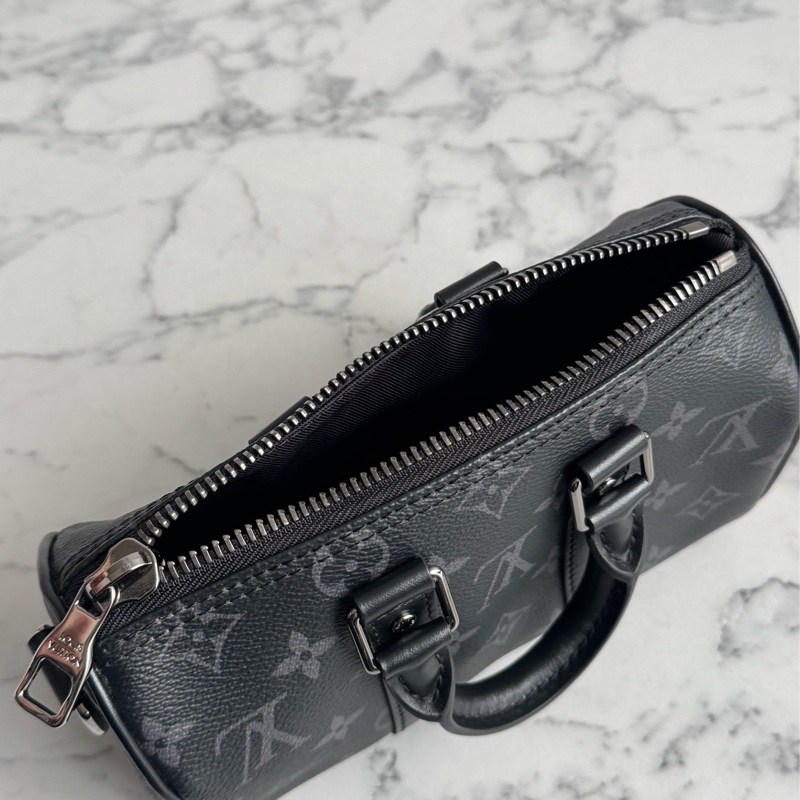 LV MM45947黑花紋keepall xs 絕版買不到了🥹-22