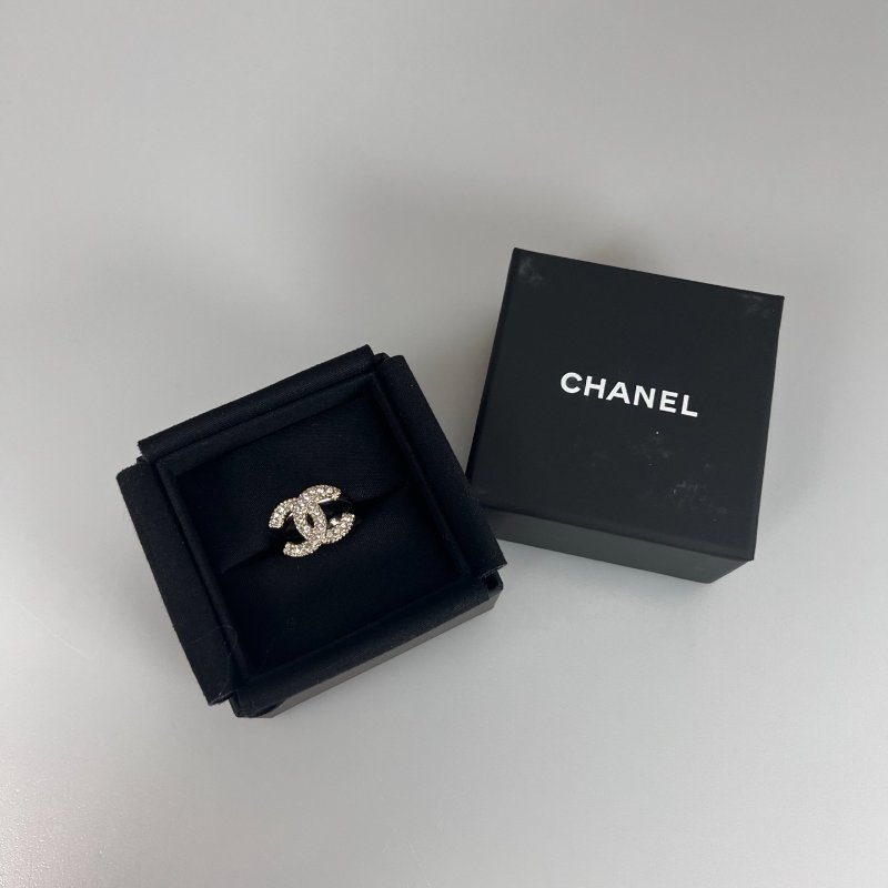CHANEL C20/P 雙C 戒指-1