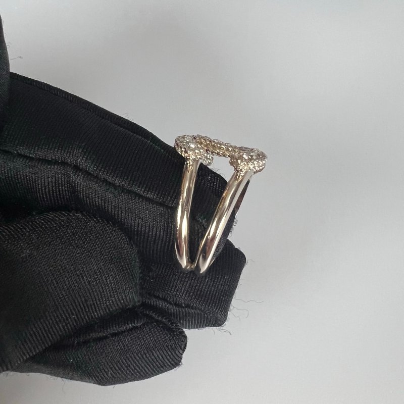 CHANEL C20/P 雙C 戒指-5