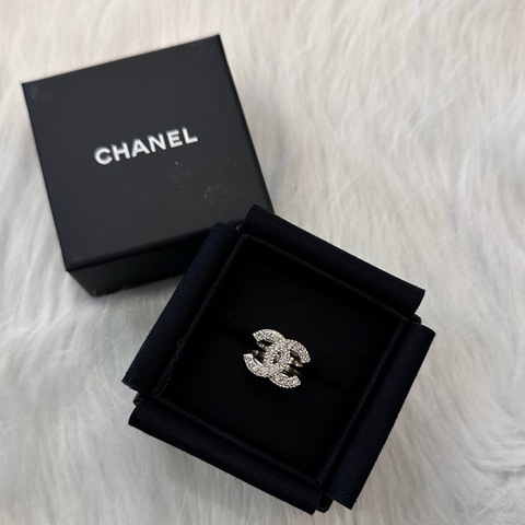 CHANEL C20/P 雙C 戒指