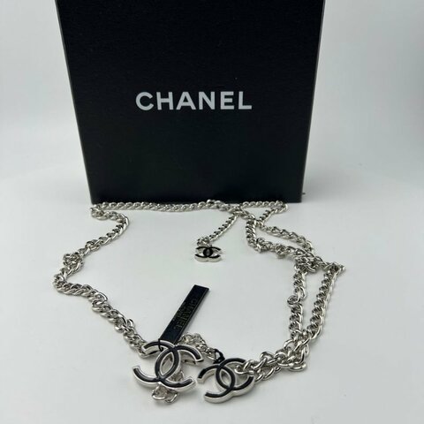 CHANEL 多雙 C 琺瑯長項鍊