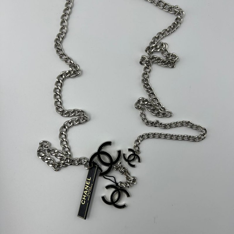 CHANEL 多雙 C 琺瑯長項鍊-1