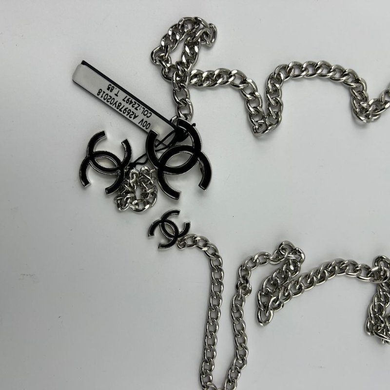 CHANEL 多雙 C 琺瑯長項鍊-4