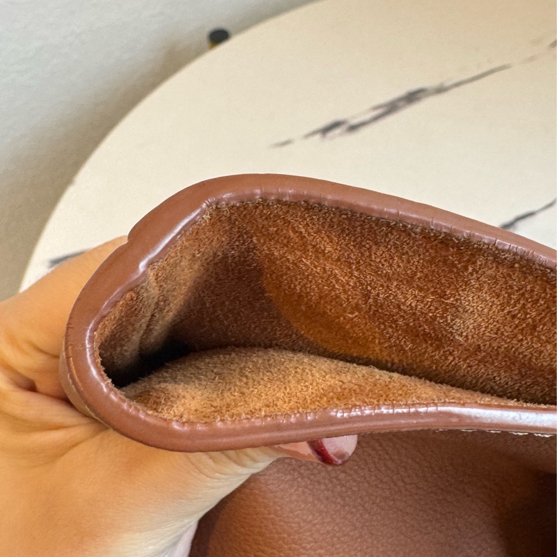 LV M25342棕皮革金鎖頭雙肩包 超時髦-41