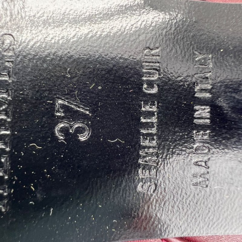 Hermès 酒紅色中跟短靴-10