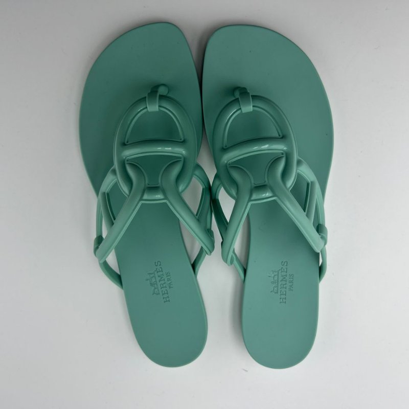 Hermès Egerie 豬鼻子夾腳拖鞋-5