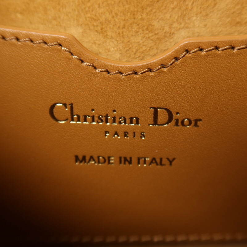 Dior 牛皮皮革Bobby Medium金扣肩背袋-5