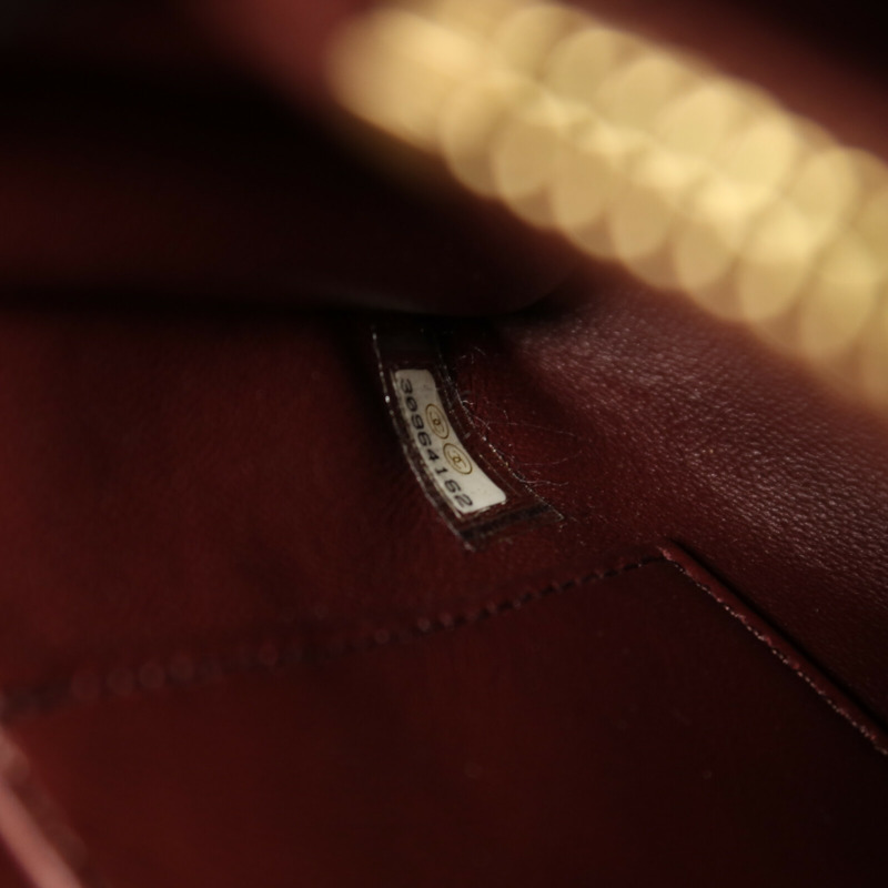 CHANEL 牛皮皮革Coco Handle Medium金扣鏈帶手挽肩背兩用袋-6