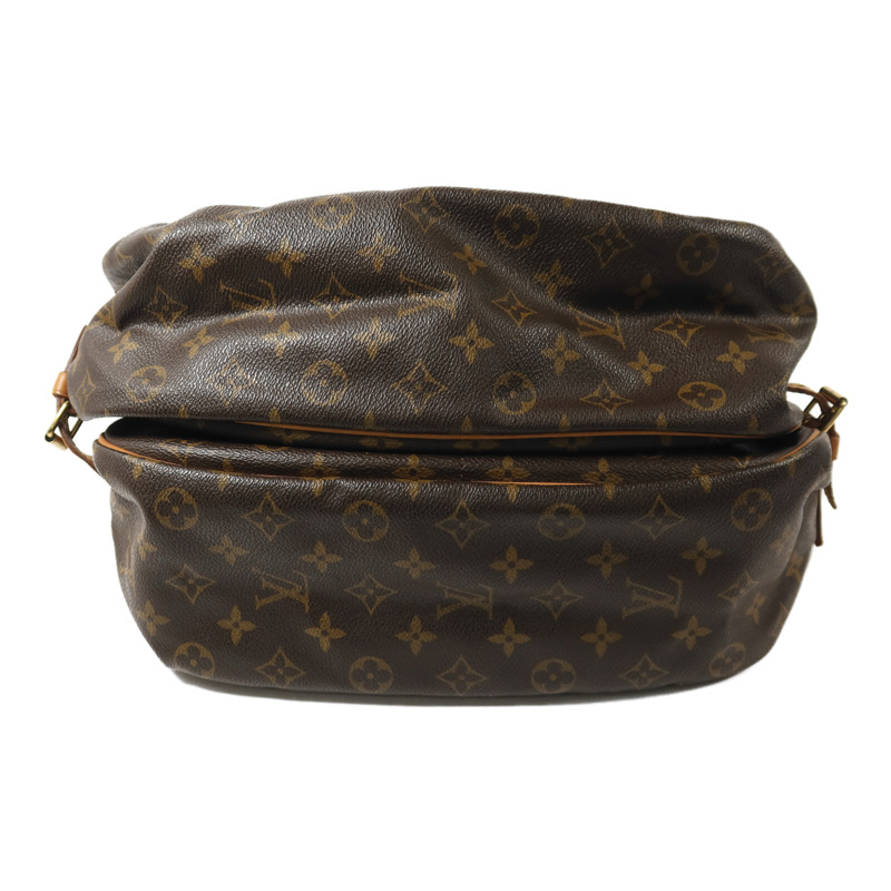 LOUIS VUITTON Monogram Saumur 35金扣肩背袋-3