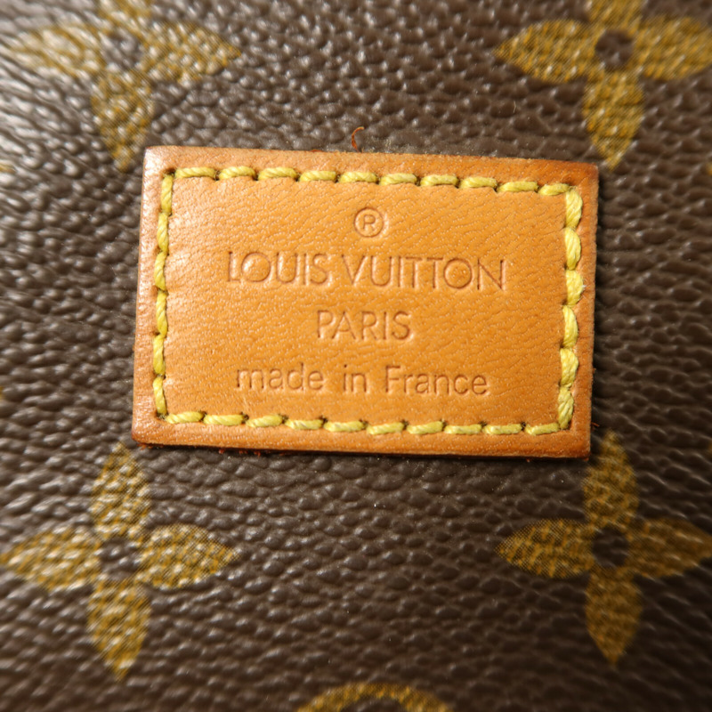 LOUIS VUITTON Monogram Saumur 35金扣肩背袋-6