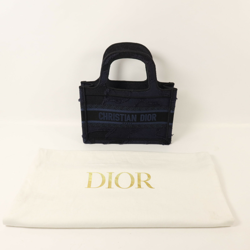 Dior 帆布Mini Book Tote手挽袋-9