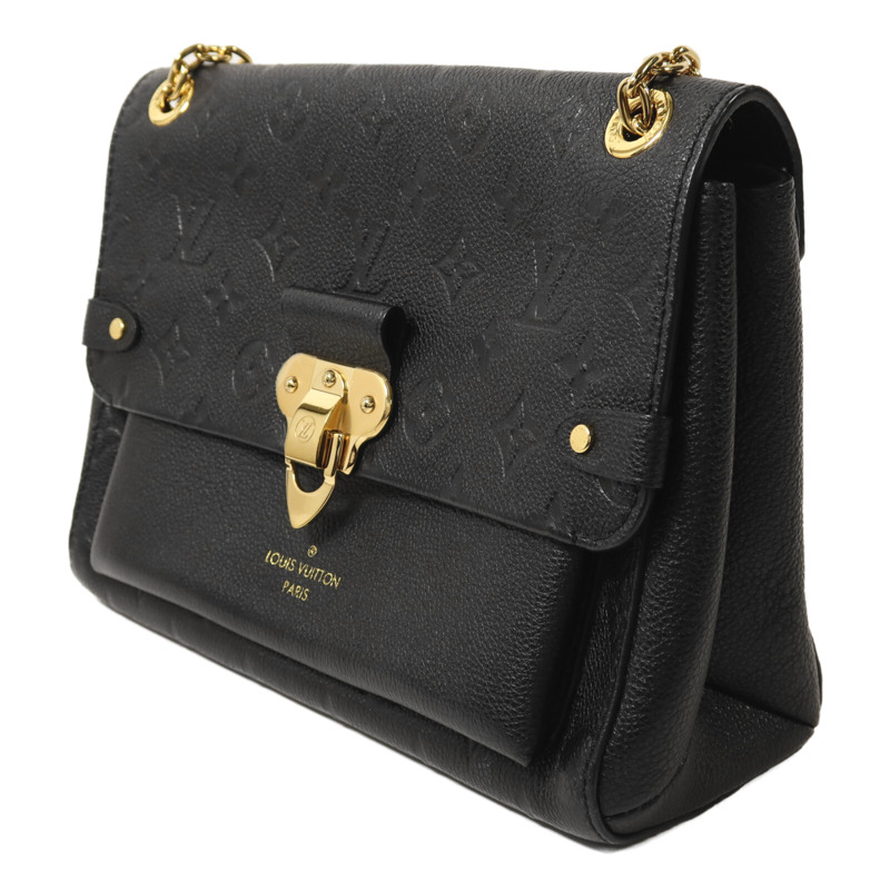 LOUIS VUITTON Monogram Empreinte Vavin PM金扣鏈帶肩背袋-2