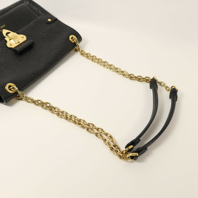 LOUIS VUITTON Monogram Empreinte Vavin PM金扣鏈帶肩背袋-6
