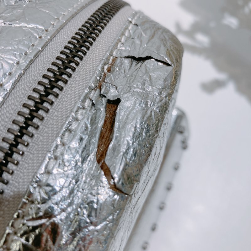 2227Jimmy Choo Mini Backpack Sliver-19