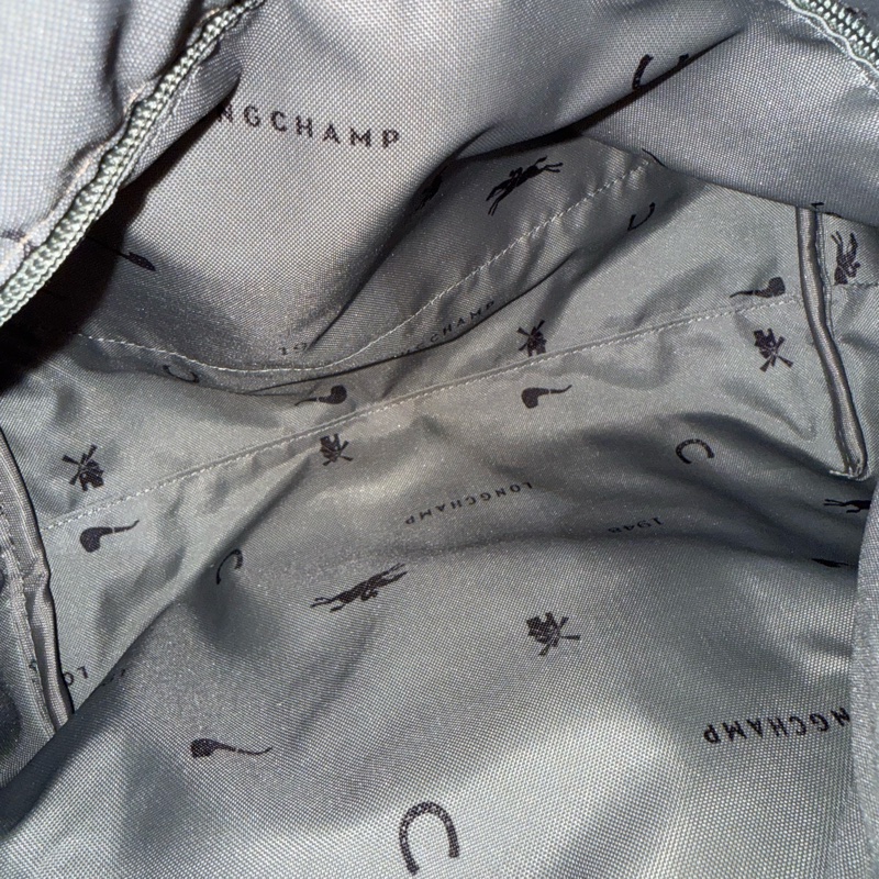 🌸Longchamp 藍綠色/綠松石色 |弧形肩背包(hobo bag)-17