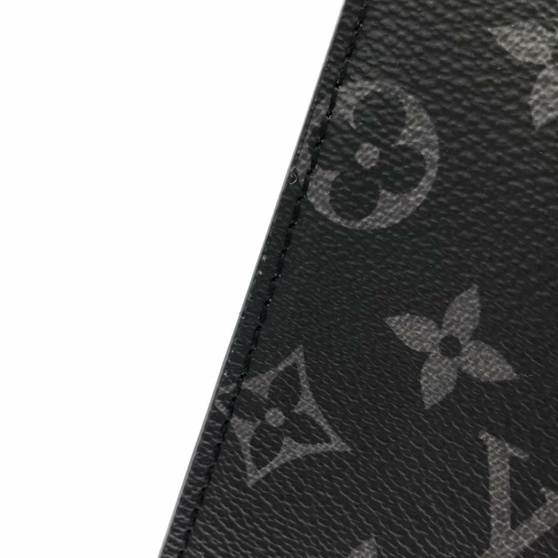 路易威登 Monogram Eclipse Sac Plat Cross M46456 手提包-2