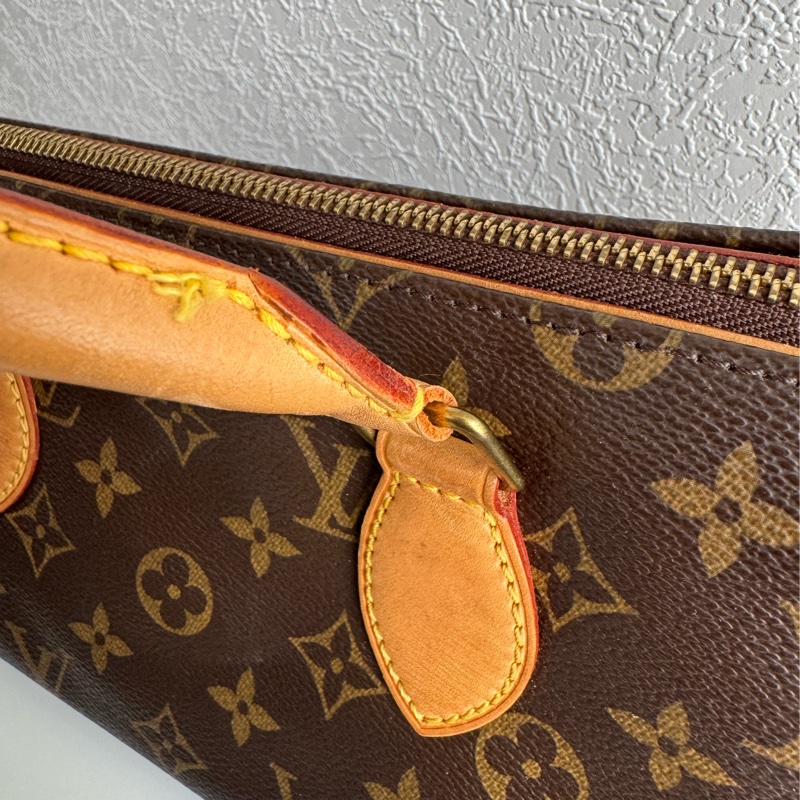 LV花紋橫式雙珠金球手提包👜-21