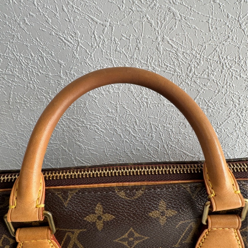 LV花紋橫式雙珠金球手提包👜-28