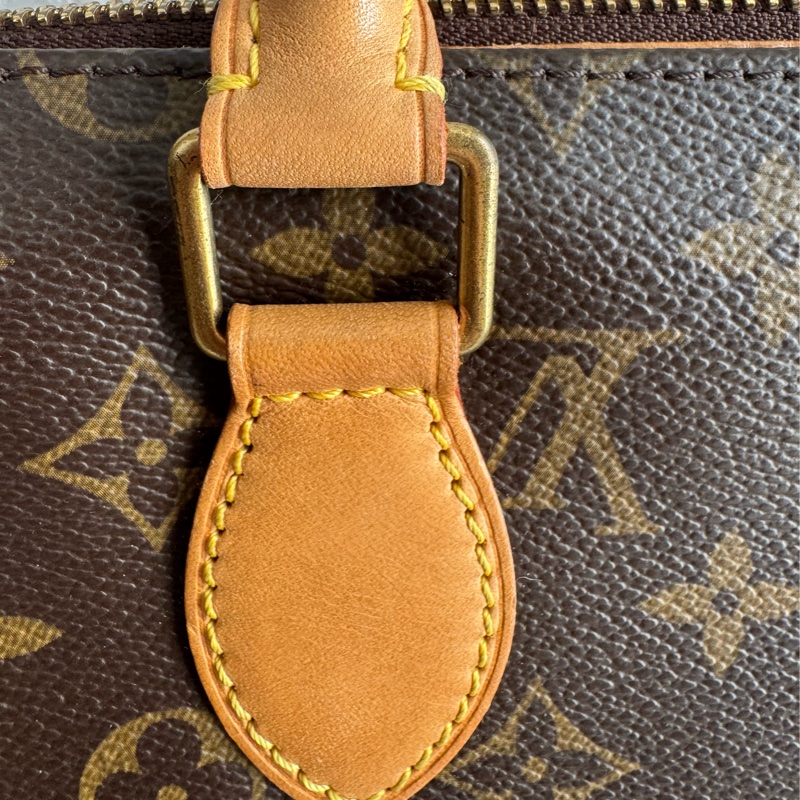 LV花紋橫式雙珠金球手提包👜-31