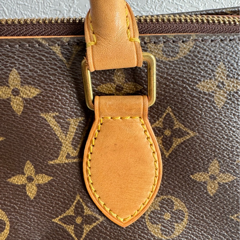 LV花紋橫式雙珠金球手提包👜-33