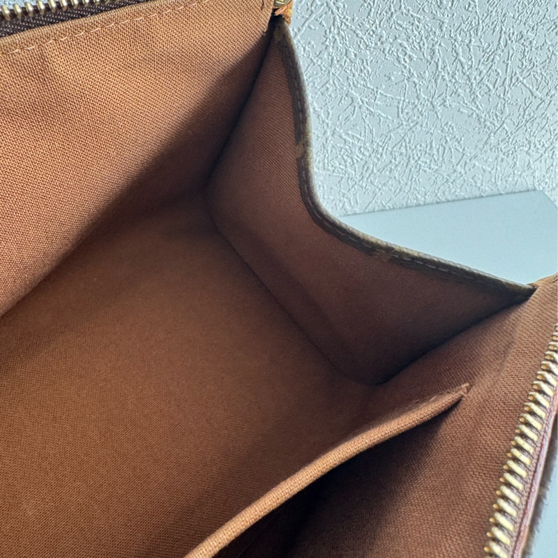 LV花紋橫式雙珠金球手提包👜-56