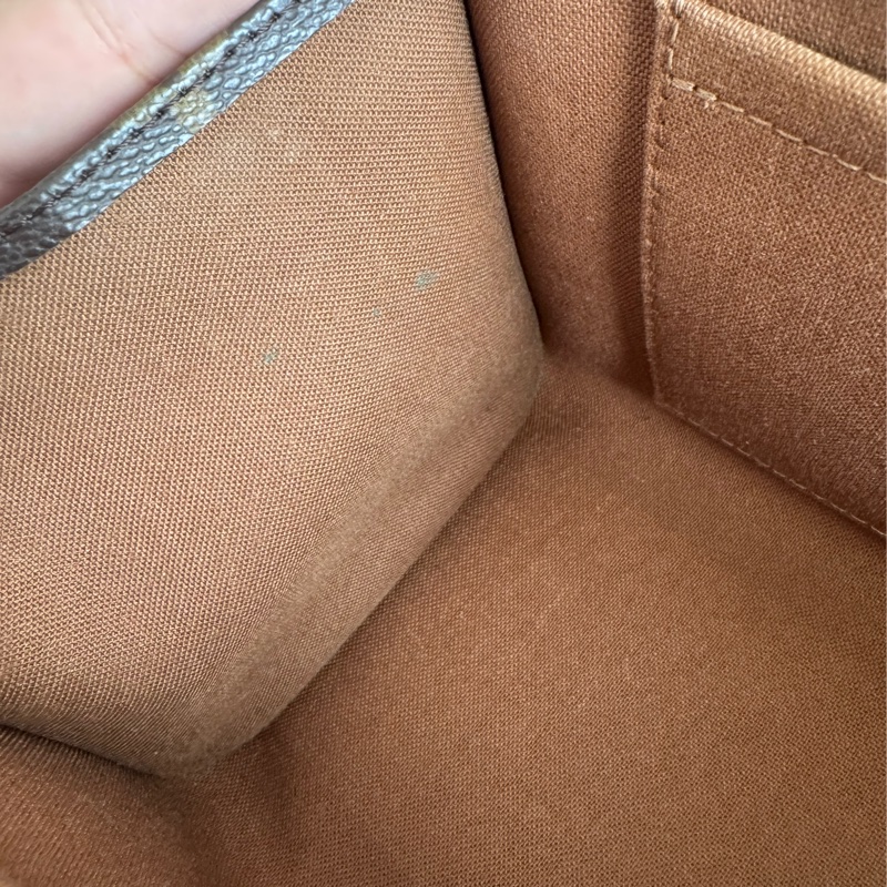 LV花紋橫式雙珠金球手提包👜-62