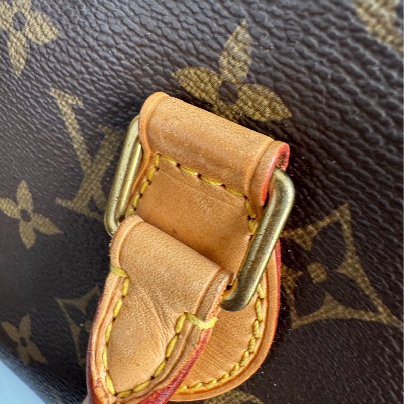 LV花紋橫式雙珠金球手提包👜-63