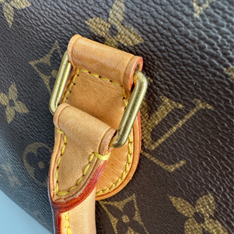 LV花紋橫式雙珠金球手提包👜-64