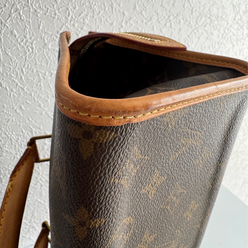 LV花紋橫式雙珠金球手提包👜-70