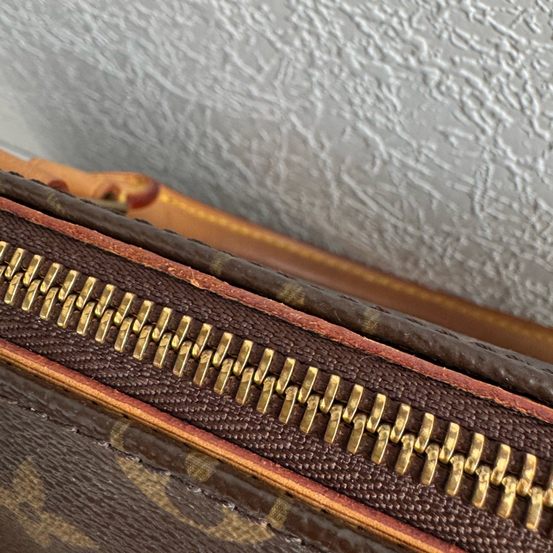 LV花紋橫式雙珠金球手提包👜-78