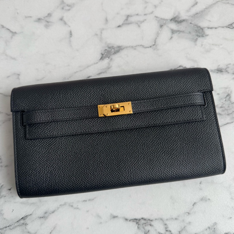 Hermes黑色金釦Kelly TOGO❤️‍🔥❤️‍🔥-1