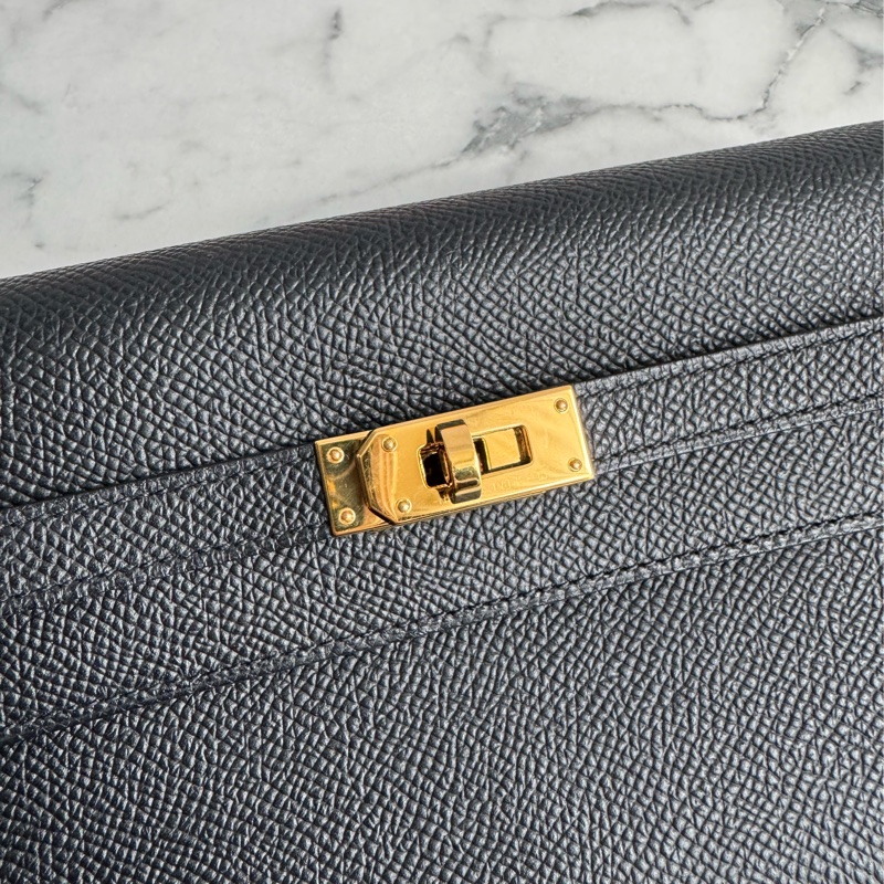 Hermes黑色金釦Kelly TOGO❤️‍🔥❤️‍🔥-11