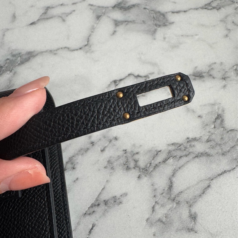 Hermes黑色金釦Kelly TOGO❤️‍🔥❤️‍🔥-12