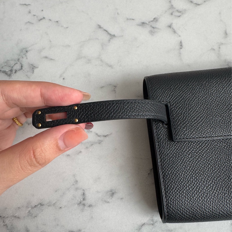 Hermes黑色金釦Kelly TOGO❤️‍🔥❤️‍🔥-13
