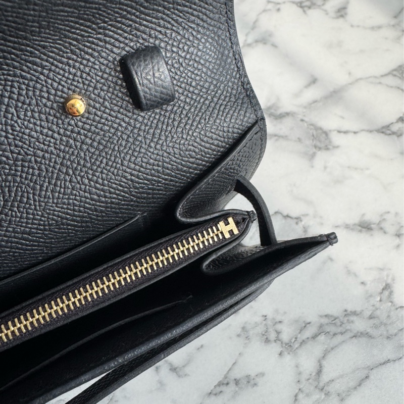 Hermes黑色金釦Kelly TOGO❤️‍🔥❤️‍🔥-17