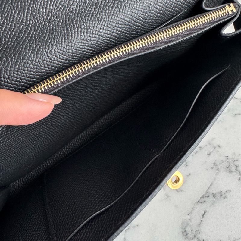 Hermes黑色金釦Kelly TOGO❤️‍🔥❤️‍🔥-19