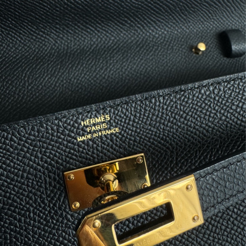Hermes黑色金釦Kelly TOGO❤️‍🔥❤️‍🔥-22