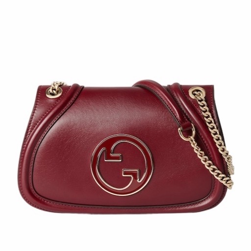 Gucci 女士 Blondie系列小號肩背包均碼碼小號、26.5cm*8.5cm*16.5cm-0
