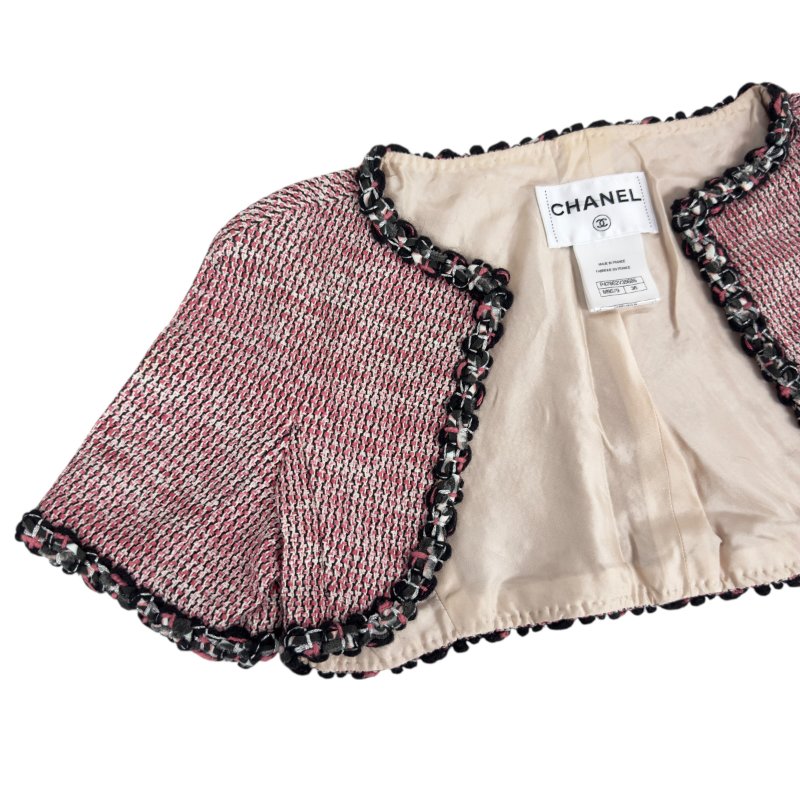 CHANEL 粗花呢 短外套-3