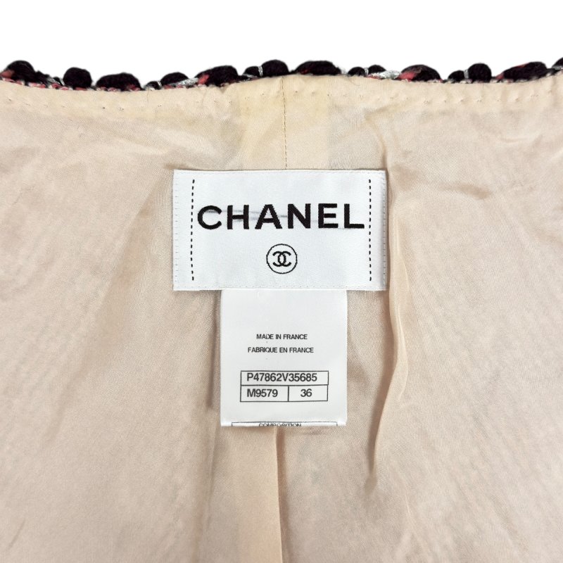 CHANEL 粗花呢 短外套-11