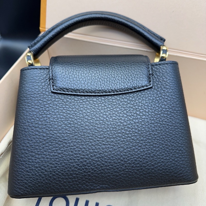 99新 lv路易威登Capucines Mini 女包 手提斜挎包-2
